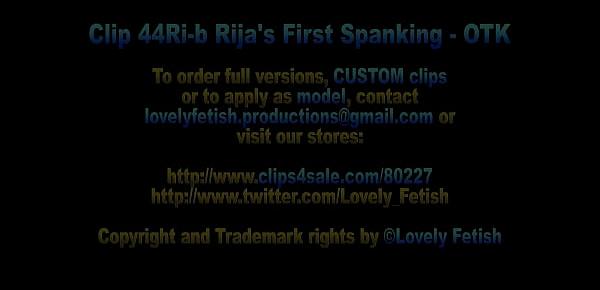  Clip 44Ri-b Rijas First Spanking - OTK - MC - Full Version Sale $10